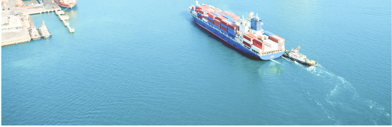 aerial-view-cargo-ship-cargo-container-harbor 1